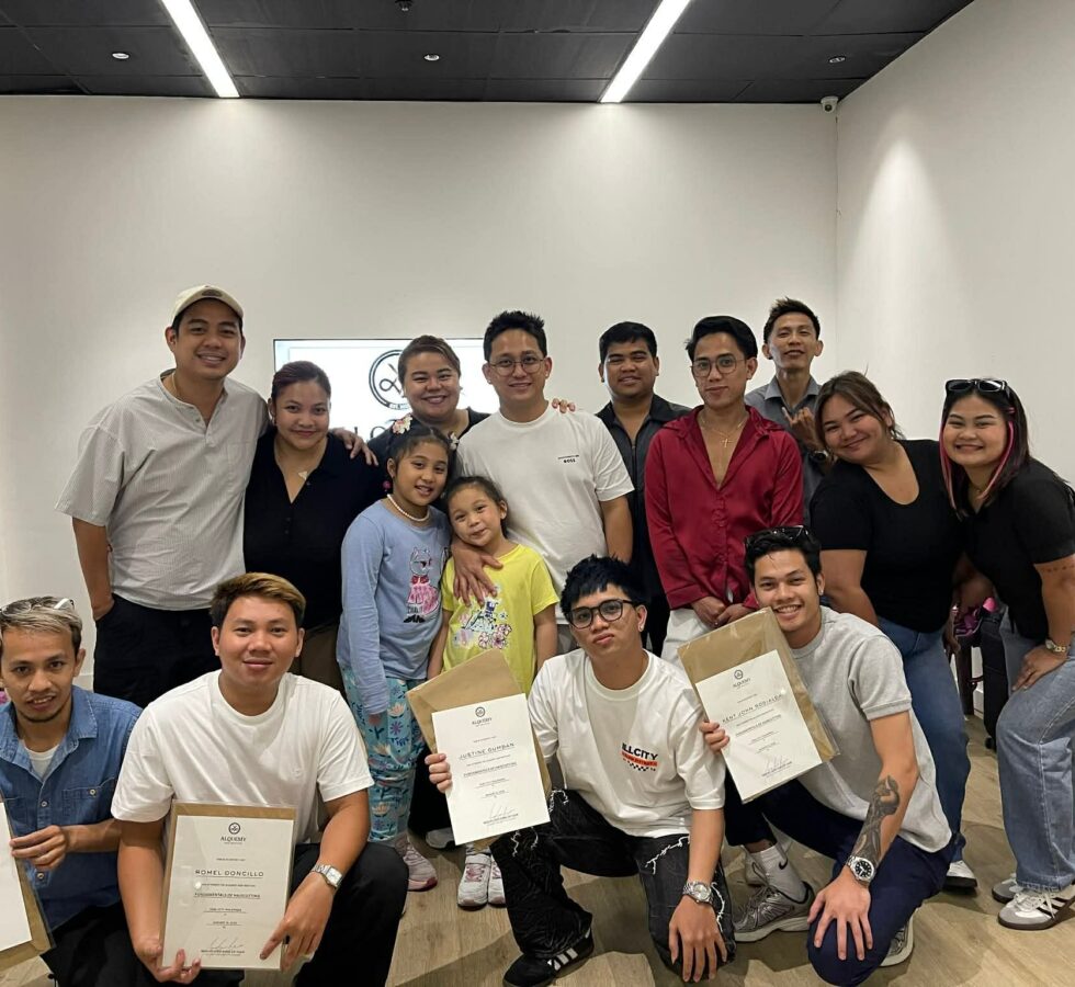 Team at the Miguelized Training